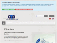Tablet Screenshot of dtdsystems.com